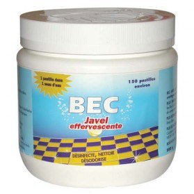Javel effervescente - 150 pastilles - BEC