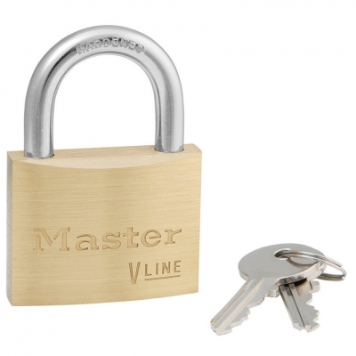 Cadenas en laiton V-Line de 25 mm - Modèle N° 4150 - MASTER LOCK