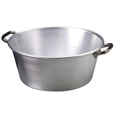 Bassine aluminium pour confiture - 20 L - Pentole Agneli