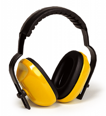 Casque Anti-bruit molettonné Jaune - 25 dB - EARLINE