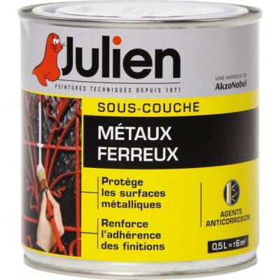 Sous-couche pour Métaux ferreux - 500 ml - JULIEN
