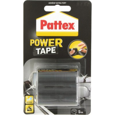  Adhésif super puissant Power tape Power Tape - Noir - Longueur 5 m
