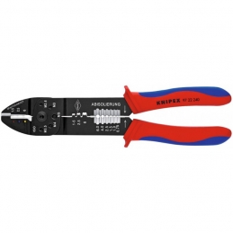 Pince à sertir - Couper / dénuder - 240 mm - KNIPEX