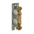 Borne de terre basse en platine métal - COSGA - 150 x 45 mm - LEGRAND