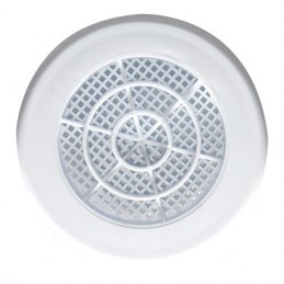 La Ventilazione T6B Grille de ventilation ronde en plastique à encastrer,  blanc, diamètre 68 mm : : Bricolage