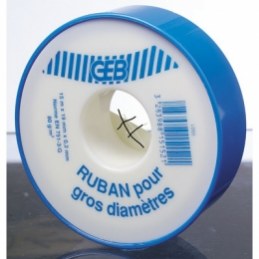 Ruban P.T.F.E pour gros diamètres - GEB