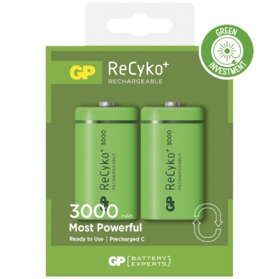 2 piles rechargeables - Recyko 300CHCBE-2GB2 / C - GP