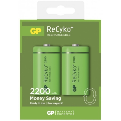 2 piles rechargeables - Recyko 220CHE-2GB2 / C - GP