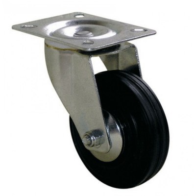 Roulette Port-roll Manutal pivotante - 107 x 80 mm - GUITEL