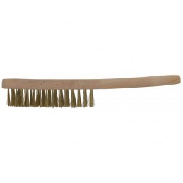 Brosse métallique 4 rangs en laiton - SCID