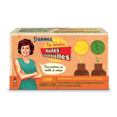 Coffret d'huiles essentielles Citron / Arbre à thé - The Fabulous - STARWAX