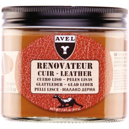 Baume rénovateur pour le cuir - Fauve - 250 ml - AVEL