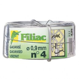 Bobine de fil de fer galvanisé N°6 - Ø1.1 mm - FILIAC