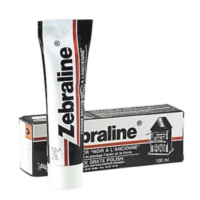 Zebraline Pate noire - Rénove acier et fonte - 100 ml 