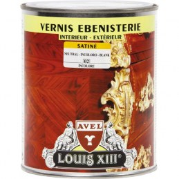 Vernis bois - Intérieur / Extérieur - Satiné - Incolore - 1 L - AVEL