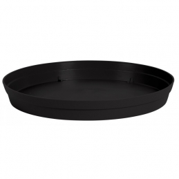 Soucoupe Toscane - Anthracite - Diamètre 34,5 cm pour pot de 43 L- EDA