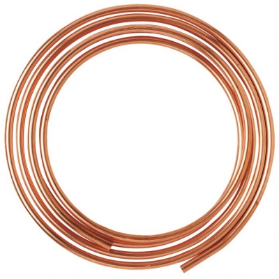 Tube d'alimentation recuit en cuivre - 5 M - 14 x 16 mm