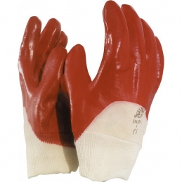 Gants Spécial enduit Maçonnerie et hydrocarbure - PVC - Taille 9 - OUTIBAT