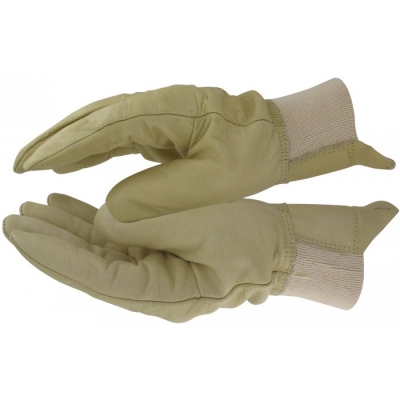 Gants traités hydrofuge et oléofuge - Cuir - Taille 9 - OUTIBAT