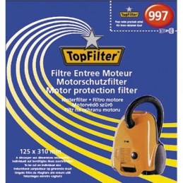 Filtre entrée moteur pour aspirateur - 125 x 310 mm - TOP FILTER