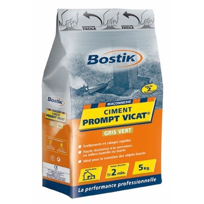 Ciment Prompt Vicat - Sac de 5 Kgs - BOSTIK