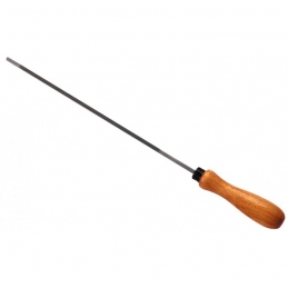 Lime ronde pour chaîne de tronçonneuse - Manche en bois - 150 mm x 3.2 mm - MOB