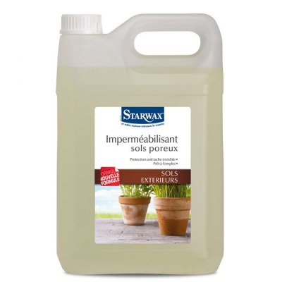 Imperméabilisant sols poreux - 5 L - STARWAX