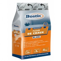 Fleur de chaux - 4 Kg - BOSTIK