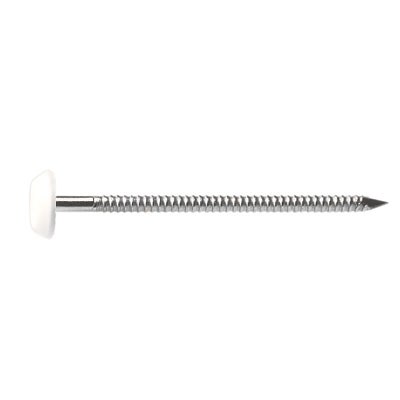 Pointe Plastop Inox A4 Blanc - Ø2 x 40 mm - Lot de 250