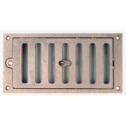 Grille Aération Rectangle Fonte 180X75mm