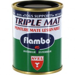 Triple mat - Noir - 100 ml - Flambo AVEL