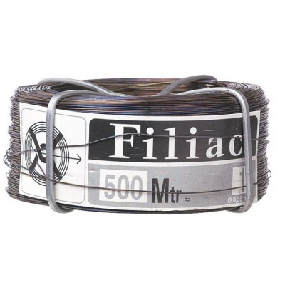 Bobinots fil attache - Acier recuit - 500 M x 0.55 mm - FILIAC