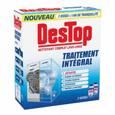 Nettoyant complet lave-linge - traitement intégral - 500 ml - DESTOP