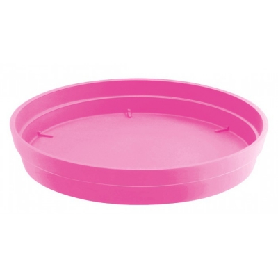 Soucoupe Toscane - Rose - Diamètre 22.5 cm pour pot de 10 L- EDA