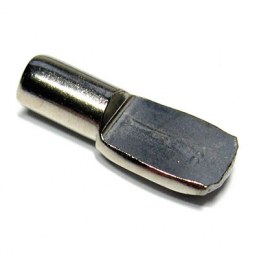 Taquet d'étagère acier nickelé - Ø 4 mm - Lot de 12 - STRAUSS