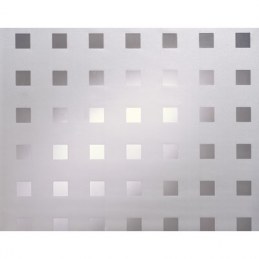 Adhésif vitrostatique - MOTIFS CARRES - Blanc - 90 cm x 150 cm