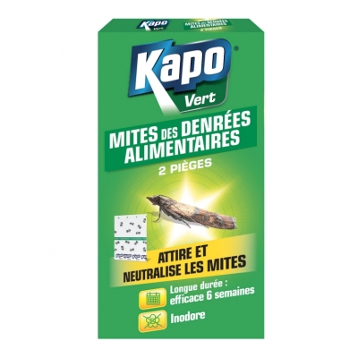 2 pièges à mites - Mites des denrées alimentaires - 6 semaines - KAPO