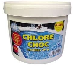 Chlore Choc Pastille 20g 5KG- ECOGENE