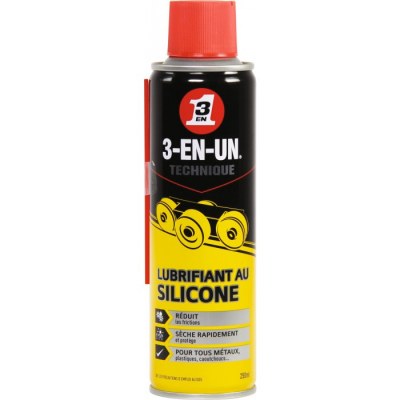 Lubrifiant au Silicone 3 en 1 - 250 ml