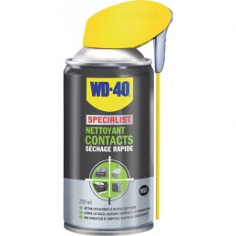 Nettoyant contacts Séchage rapide - 250 ml - WD-40 Spécialist