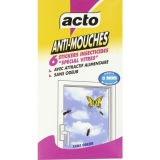 Anti mouches - Stickers vitres - x 6 - ACTO