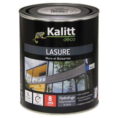 Lasures Les Modernes - Murs et boiseries - Blanc - 1 L - KALITT