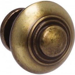 Bouton rustique effet bronze Ø 30 mm 