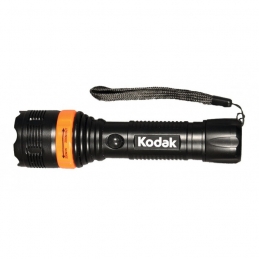 Lampe torche à portée variable - LED - 60 Lumens - Noir - KODAK
