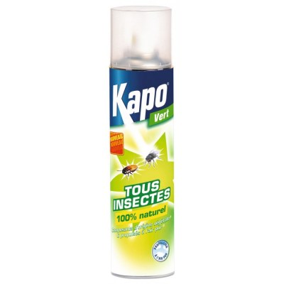 Aérosol Insecticide Naturel Tous Insectes 250ml - KAPO