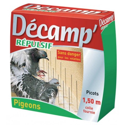 Dispositif métallique à picots - Décamp' Répulsif