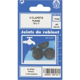 Joint Clapet plein Robinet - 18 x 7 mm - Lot de 2 - GRIPP
