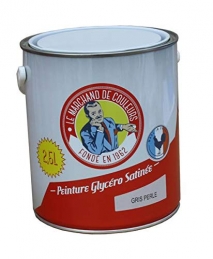 Peinture Glycéro - Bois / Métal - Satinée - Gris perle - 2.5 L - ONIP