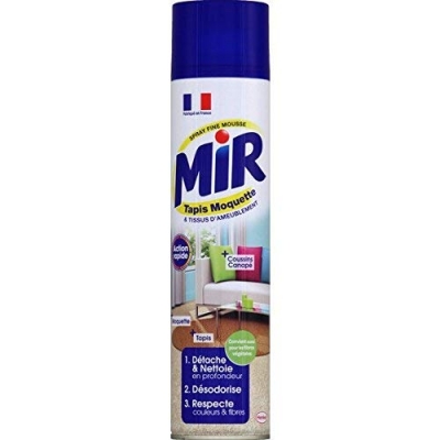 Nettoyant tapis, moquette et tissus d'ameublement - 600 ml - MIR