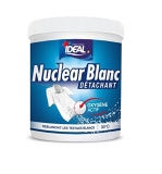 Blanchisseur / détachant - Oxygène actif - Nuclear Blanc - 450 Grs - IDEAL